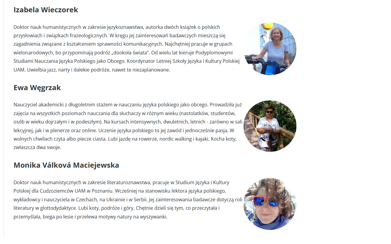 Autorki kursu języka polskiego na poziomie B1 z elementami przedsiębiorczości