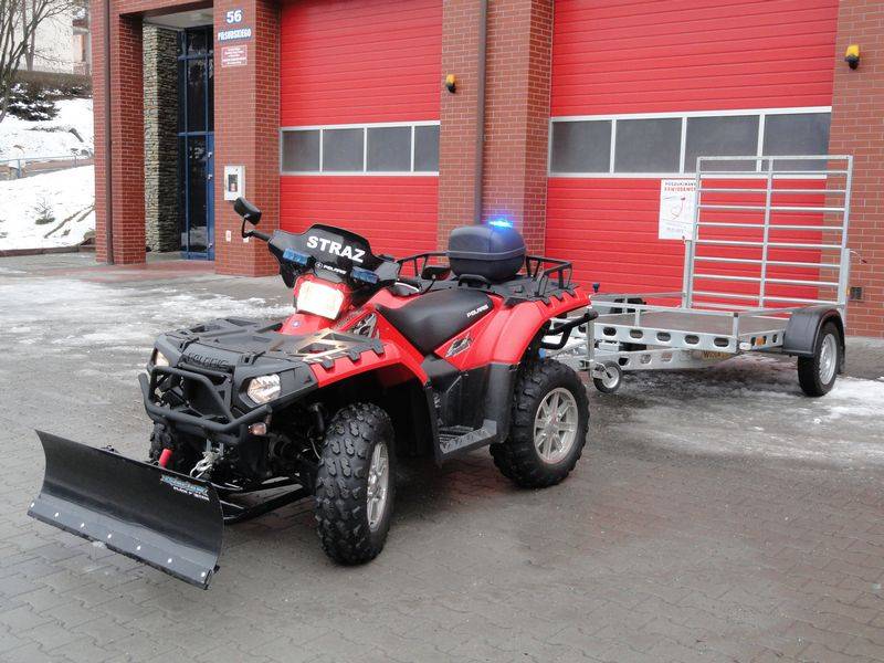 Polaris SPORTSMEN XPEPS 850 - pojazd specjalny do działań w trudnym