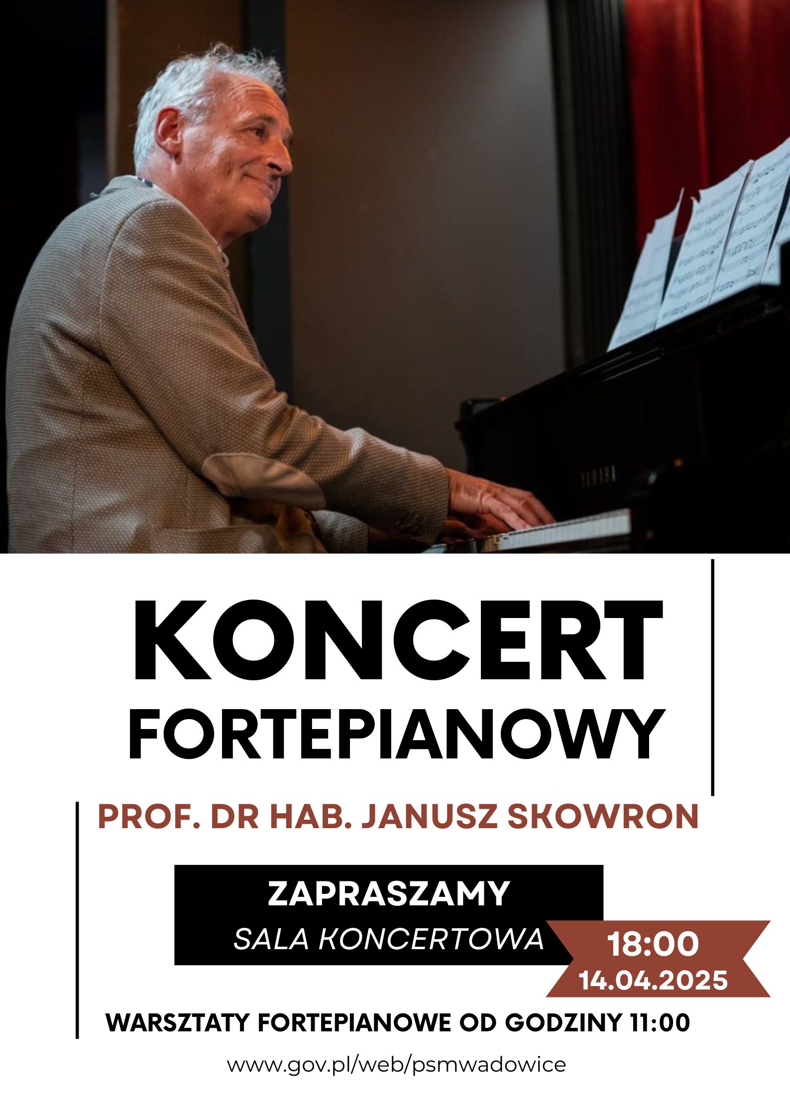Koncert fortepianowy 14.04.2025