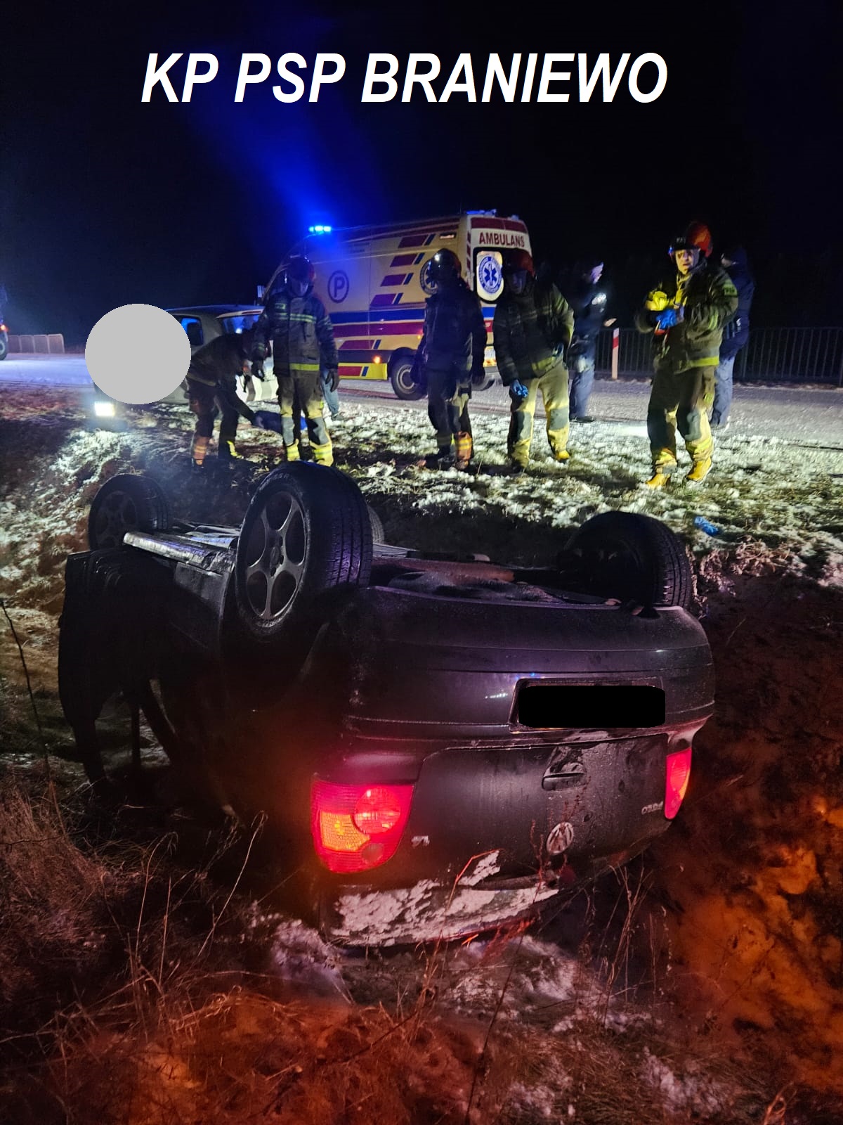 Powrót zimy – niebezpiecznie na drogach.