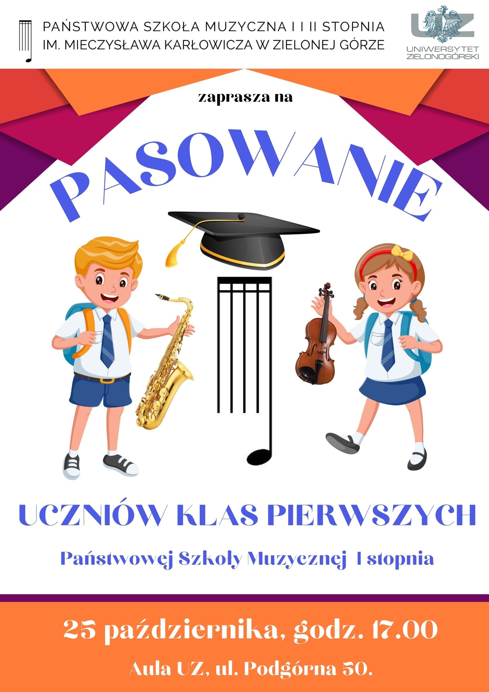 Pasowanie uczniów klas 1