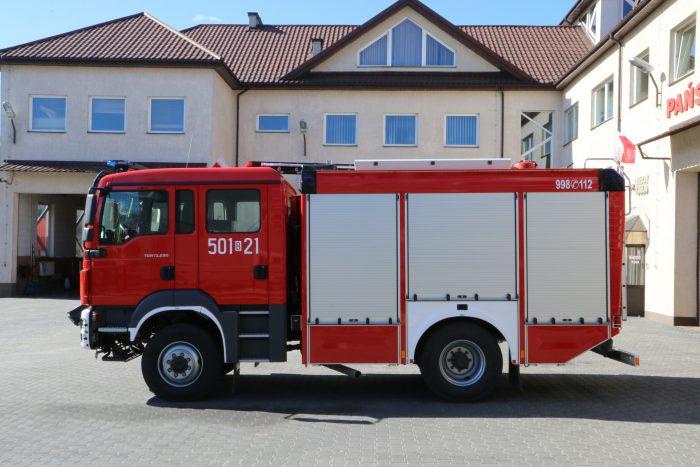 samochód pożarniczy