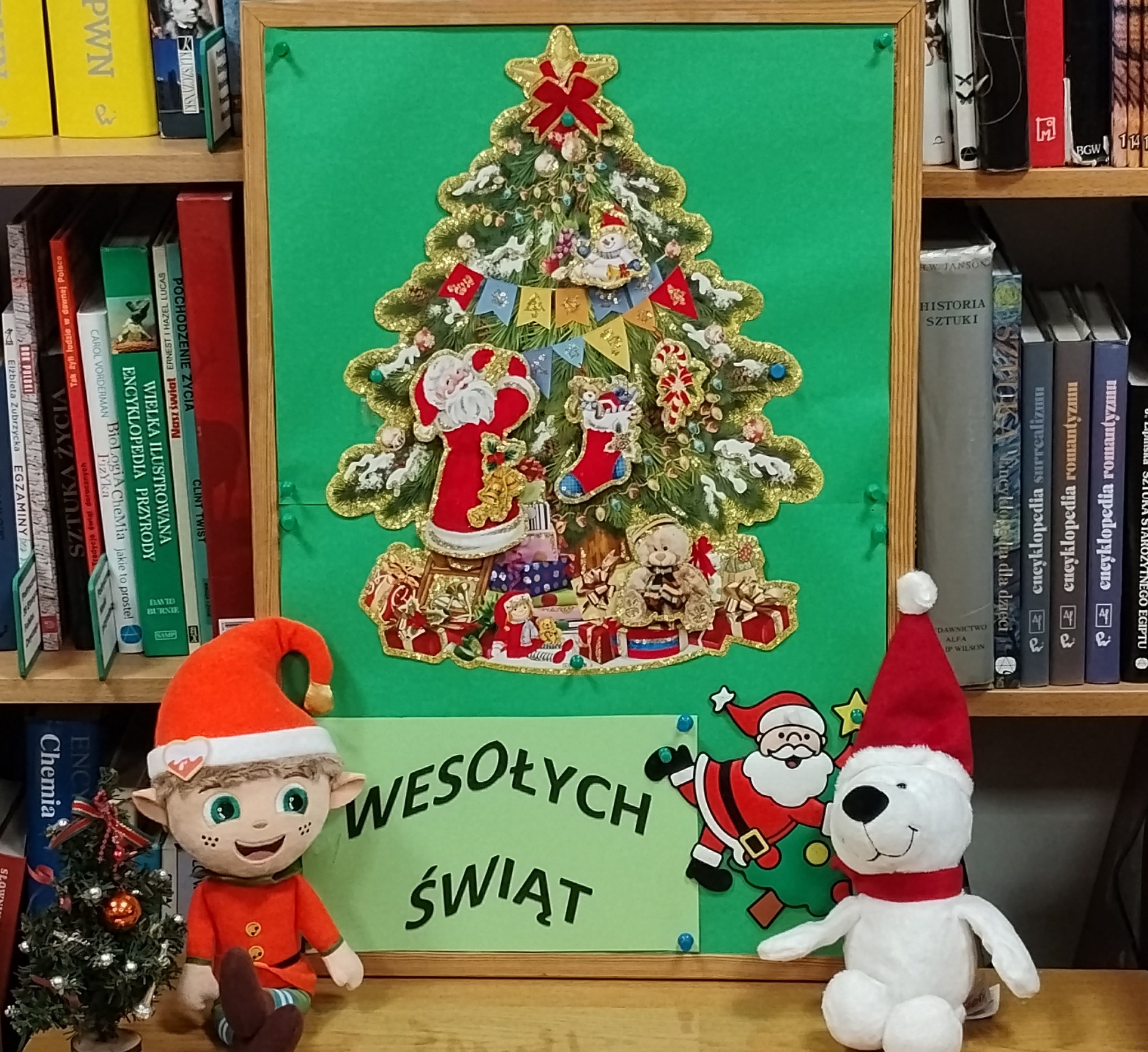 Szkolna biblioteka poleca na Święta