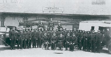 Początki Pogotowia Zawodowego Straży Pożarnej