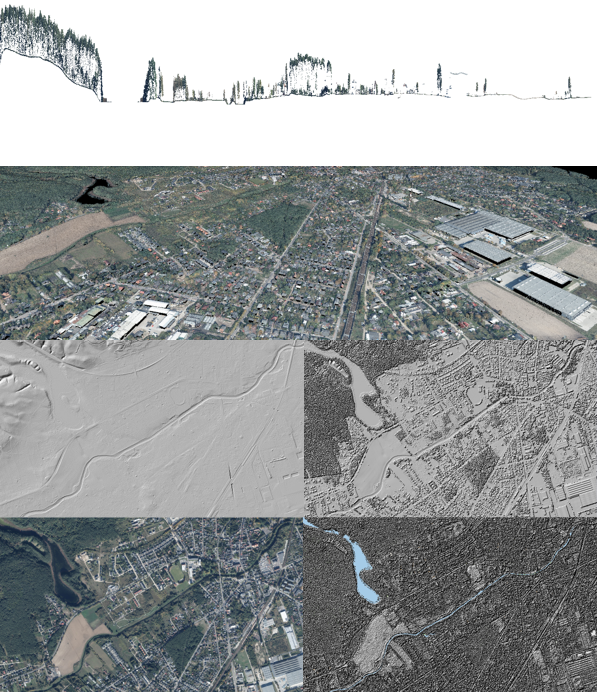 Ilustracja przedstawia dane fotogrametryczne