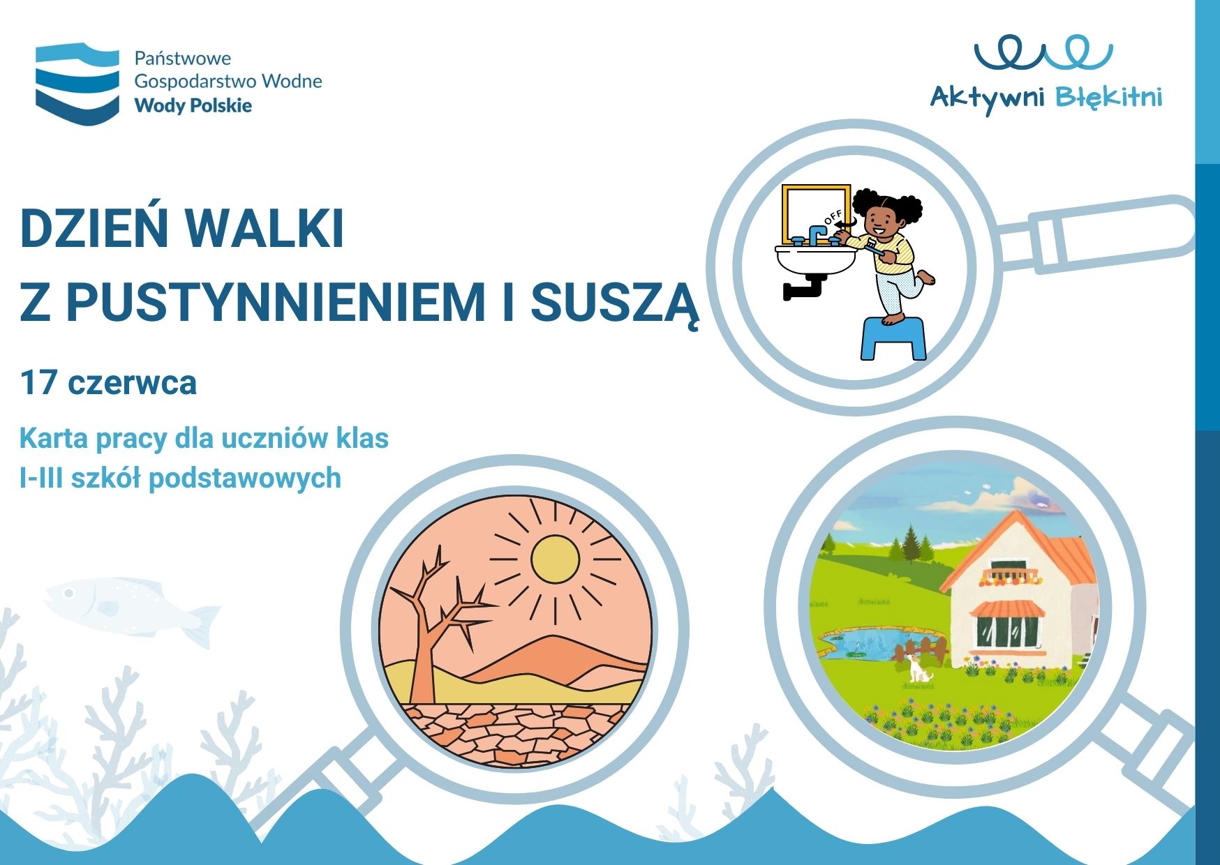 Karta pracy - Dzień walki z pustynnieniem i suszą