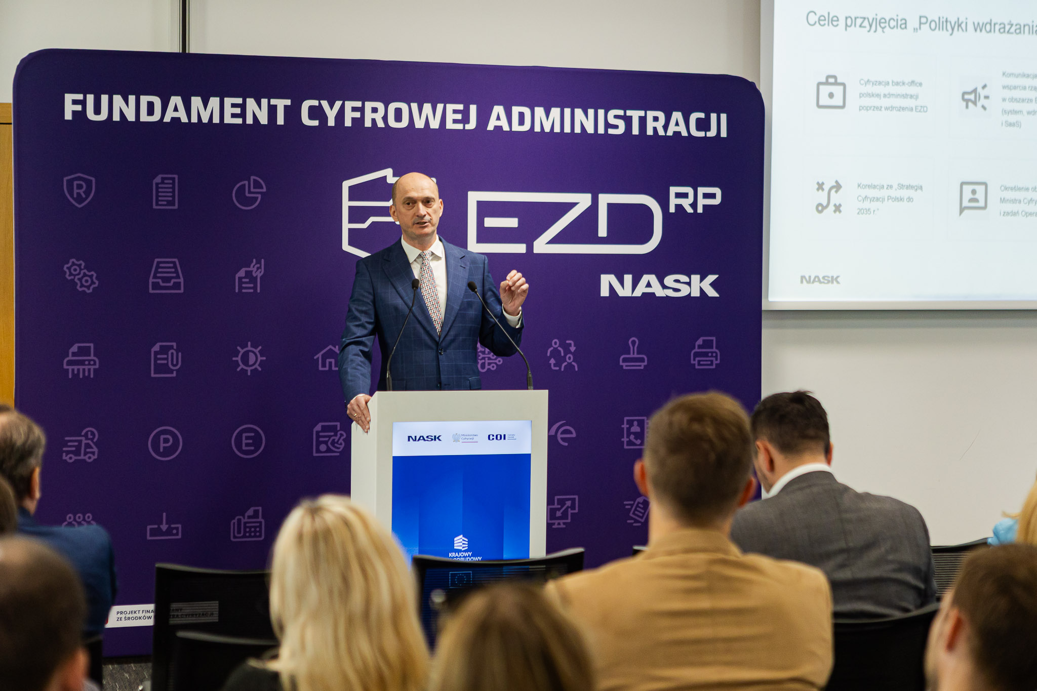 Mariusz Madejczyk, zastępca dyrektora NASK.