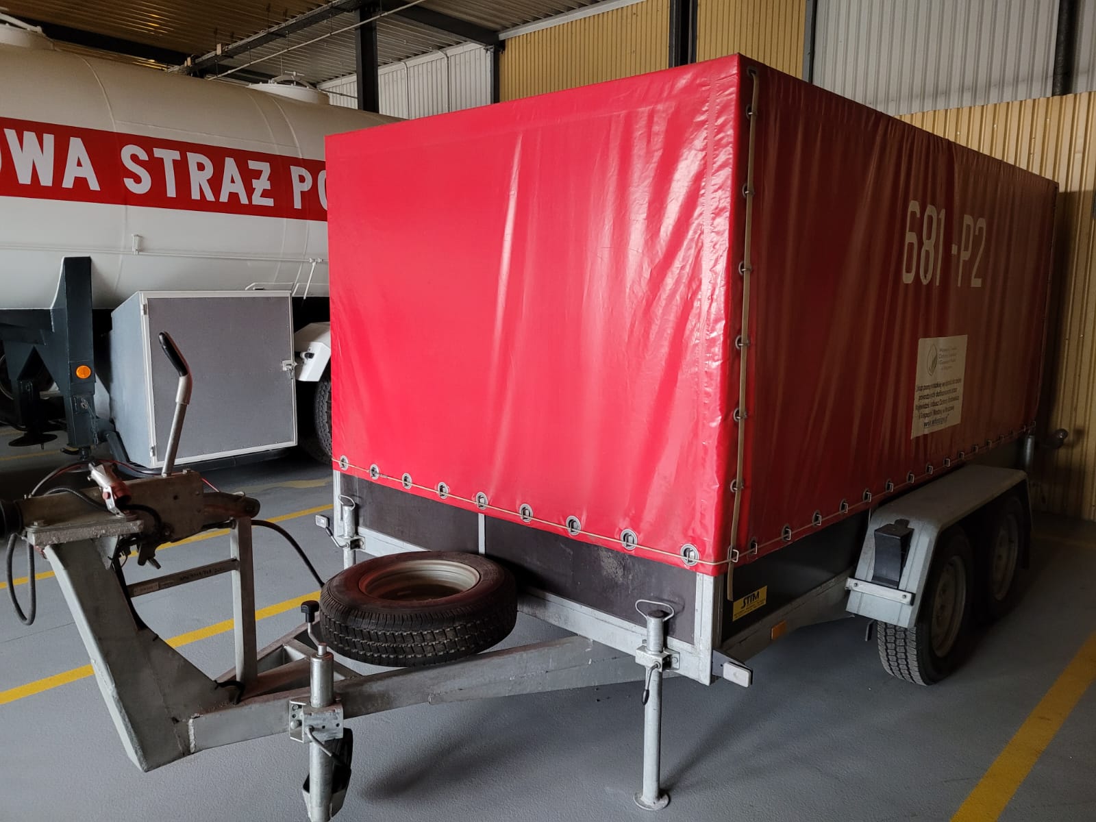 Przyczepa pompowa P-53/1