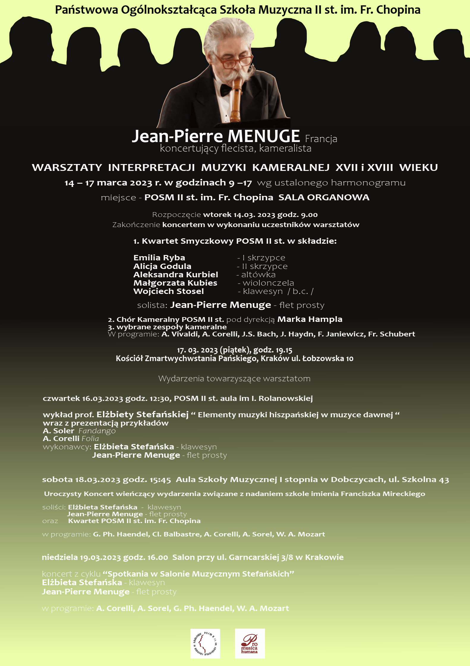 Warsztaty interpretacji muzyki kameralnej XVII i XVIII wieku