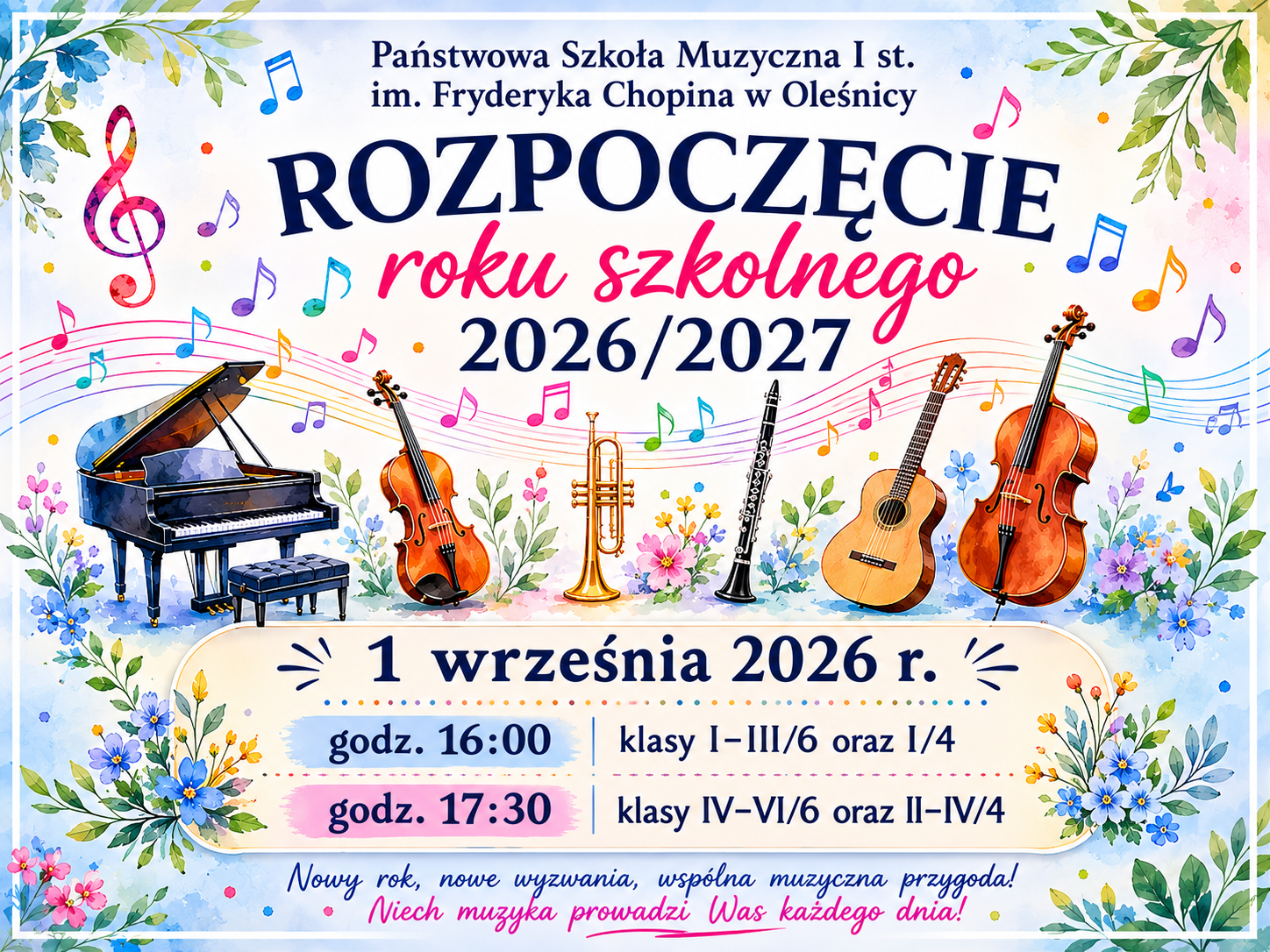 ROZPOCZĘCIE ROKU SZKOLNEGO