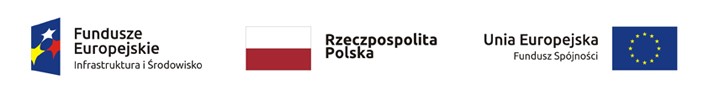Na zdjęciu znajduje się logo z napisem Fundusze Europejskie Program Regionalny, flaga Polski i napis Rzeczpospolita Polska, flaga Unii Europejskiej i napis Unia Europejska Europejski Fundusz Rozwoju Regionalnego