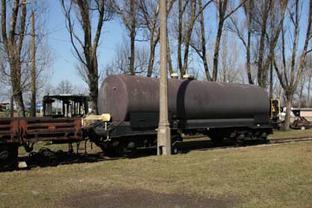 Stanowisko ratownictwa chemicznogo i ekologicznego - cysterna kolejowa