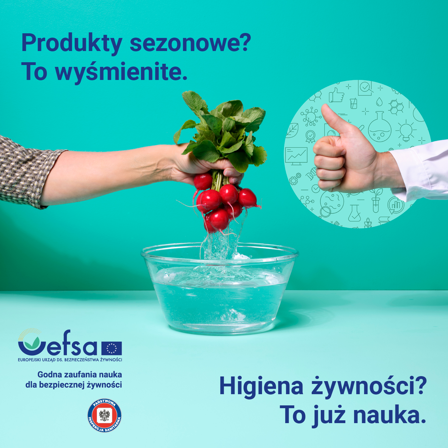 Higiena żywności? To już nauka. Wybieraj produkty sezonowe.
