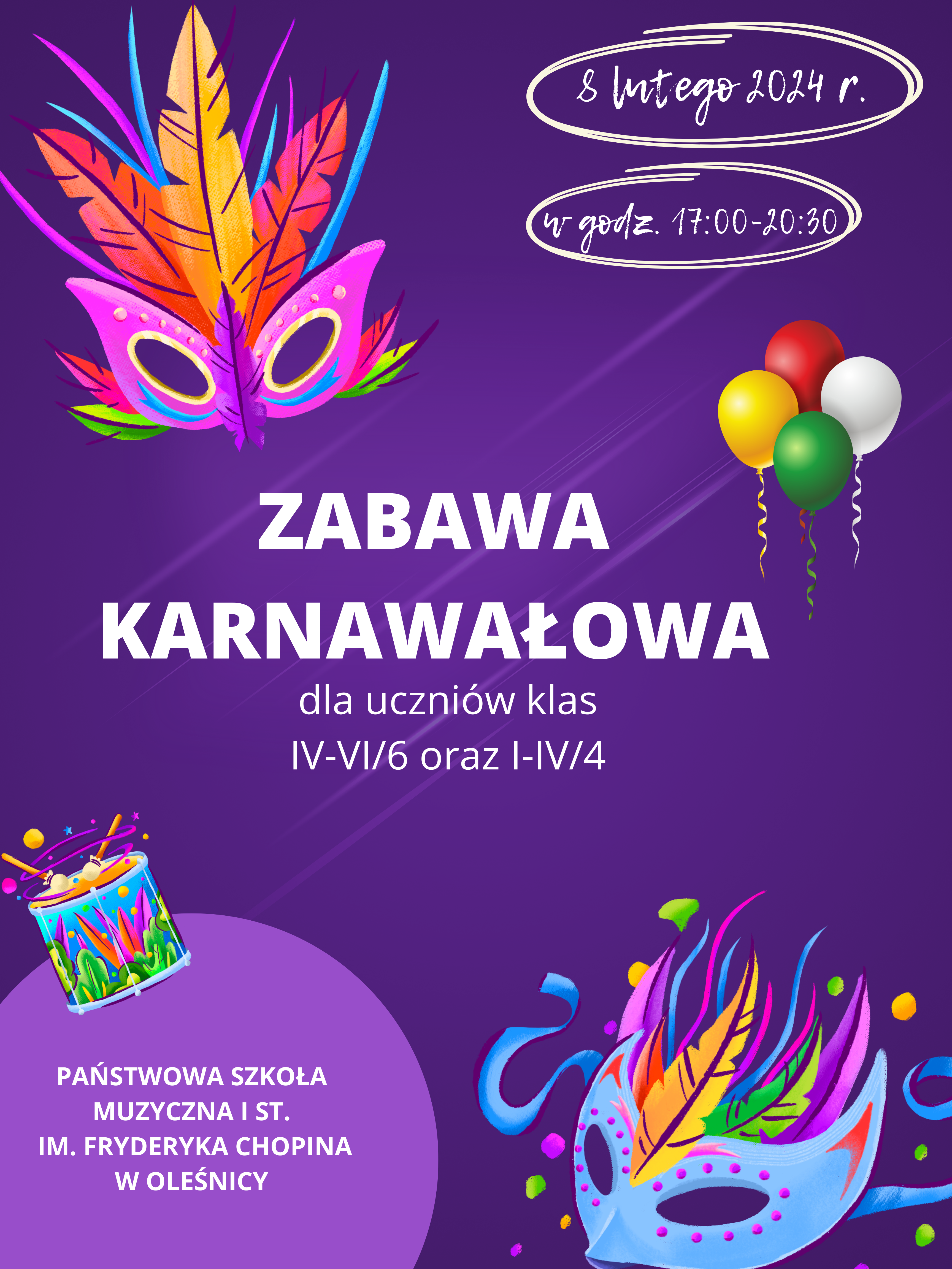 zabawa karnawałowa