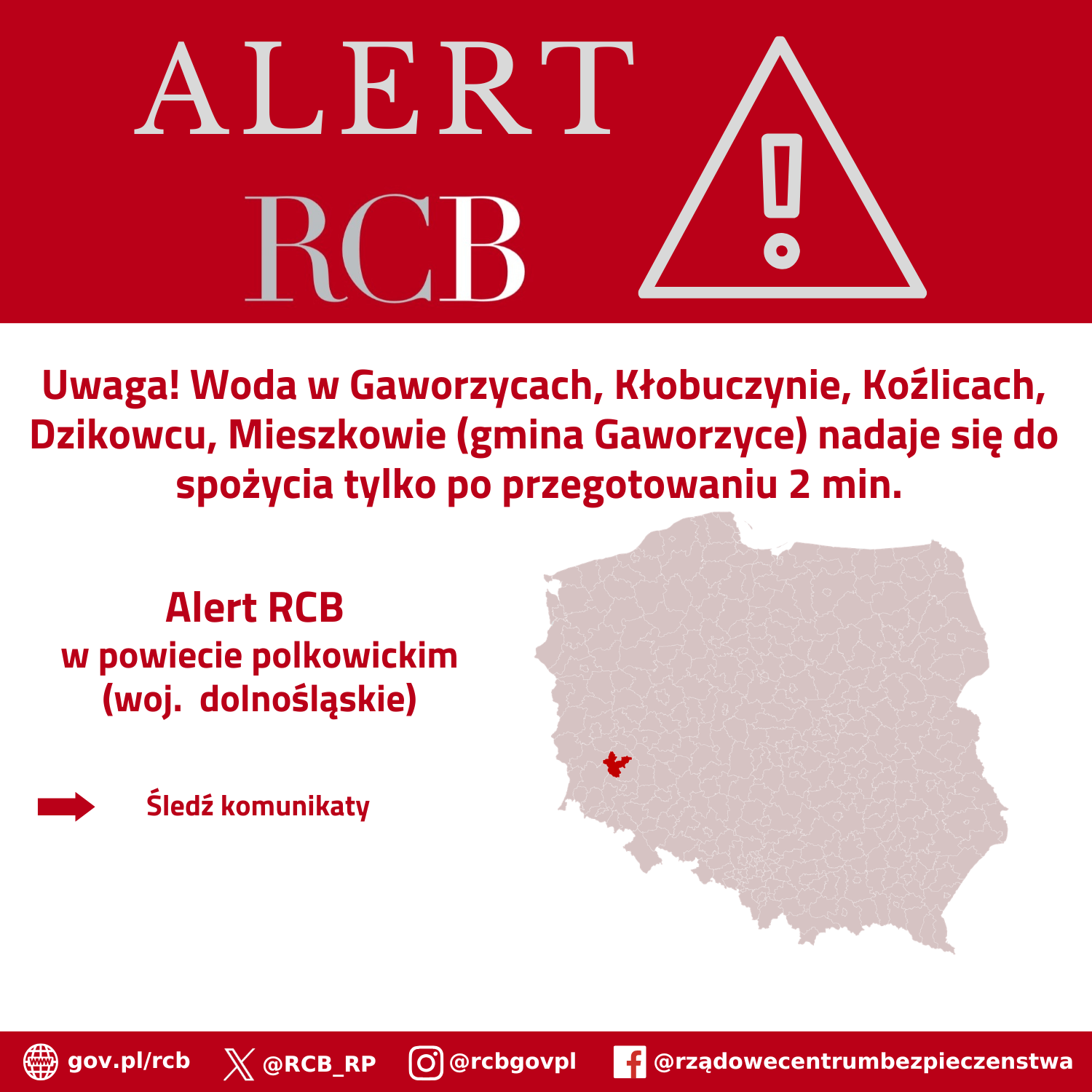 Alert RCB