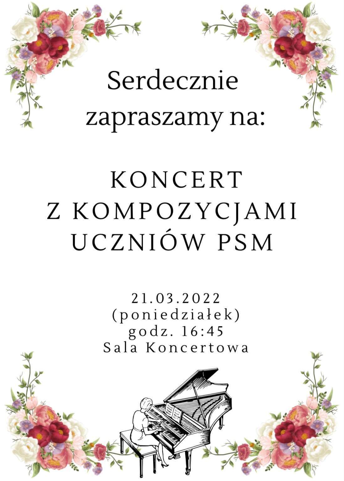 Wiosenny koncert twórczości własnej