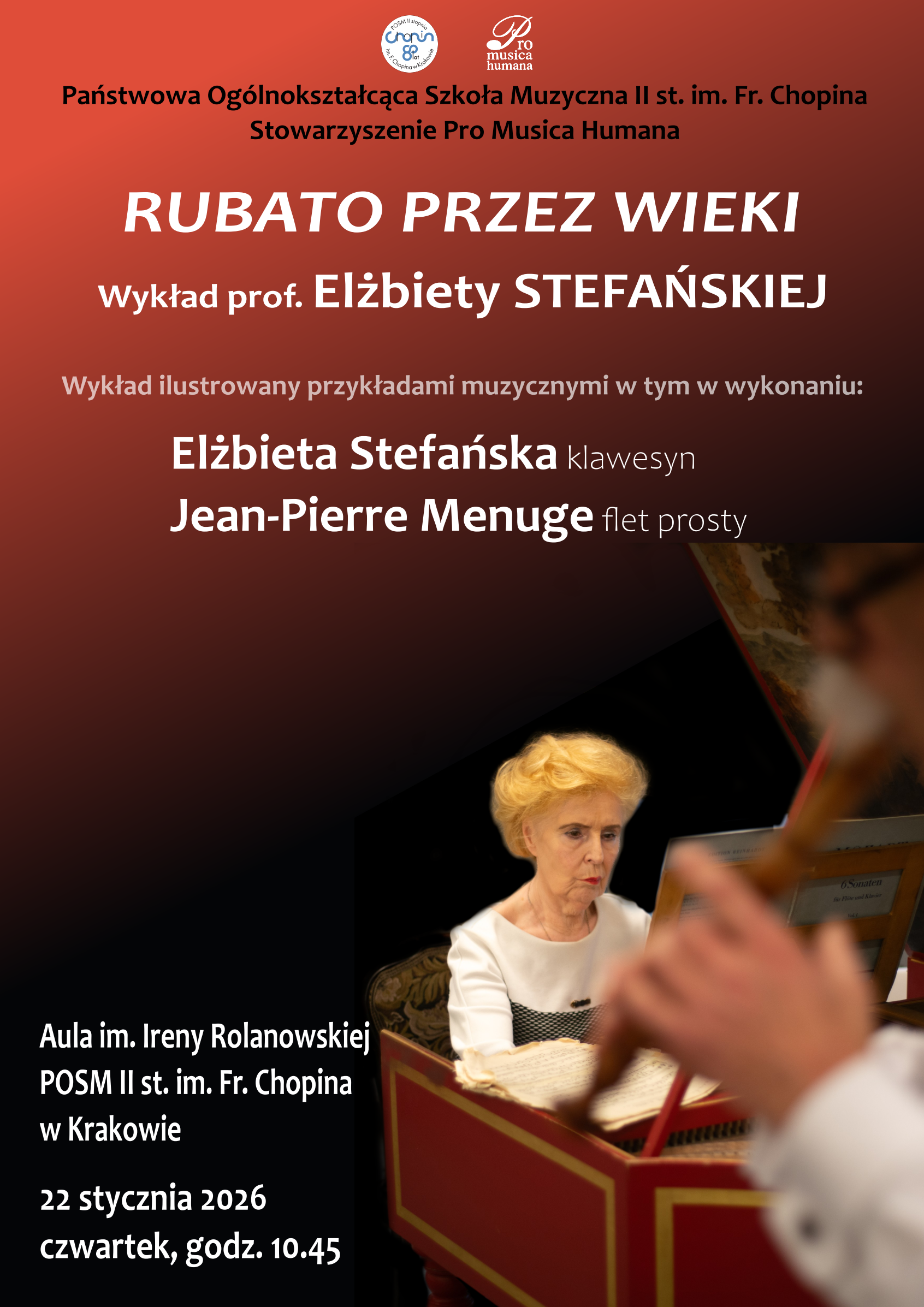 Wykład - prof. Stefańska - Rubato przez wieki