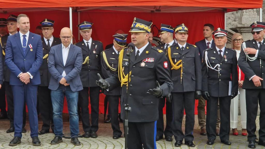 Powiatowe obchody Dnia Strażaka z udziałem marszałek Sejmu RP Elżbietą Witek 