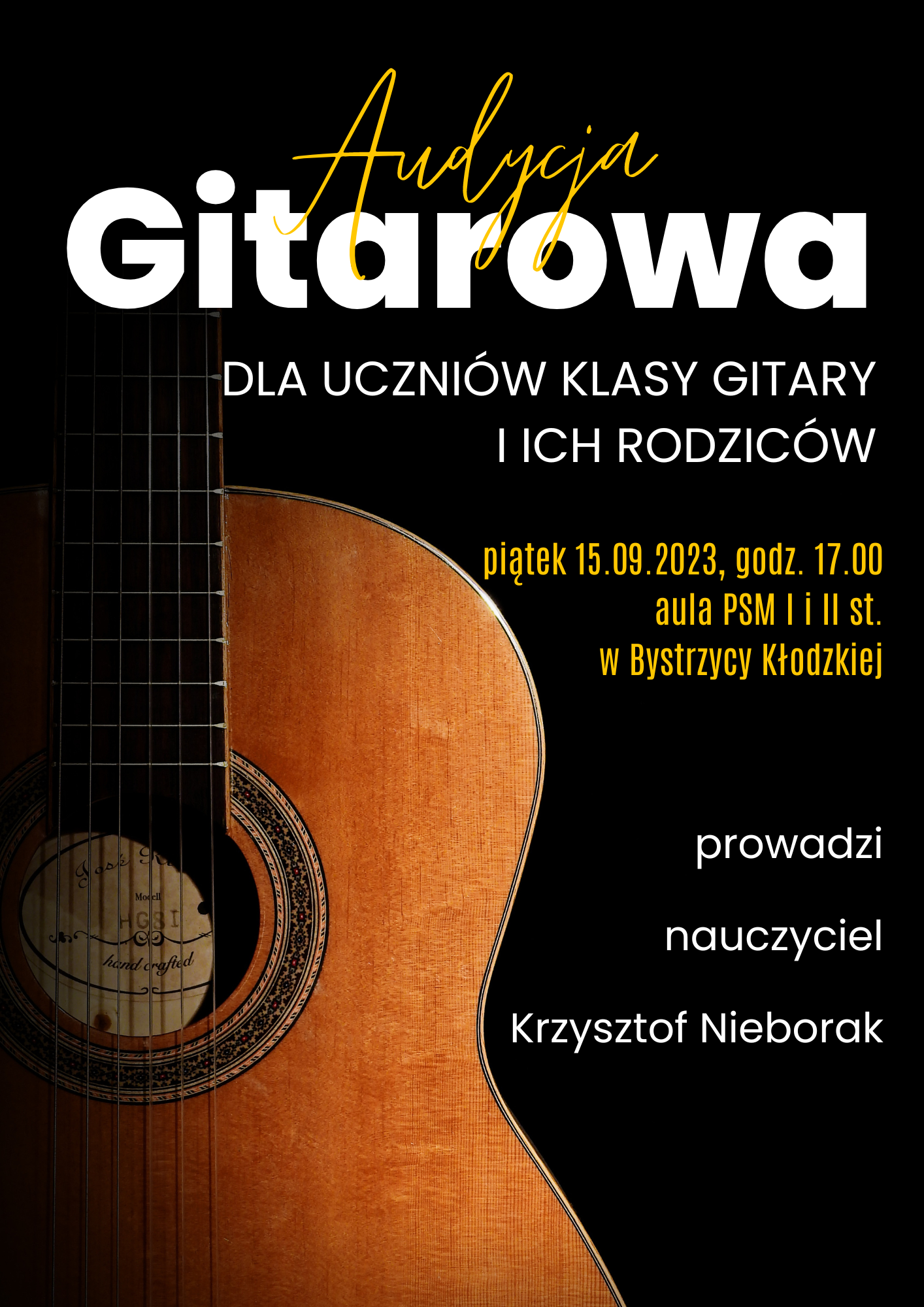 Audycja gitarowa
