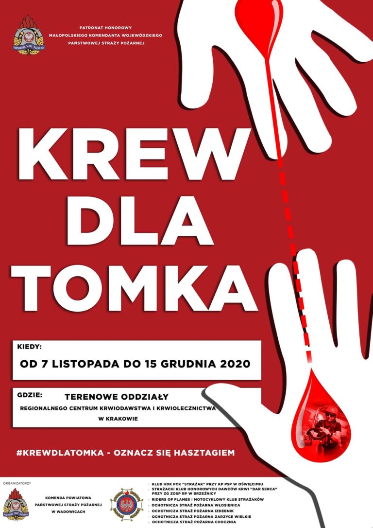 KREW DLA TOMKA terminy