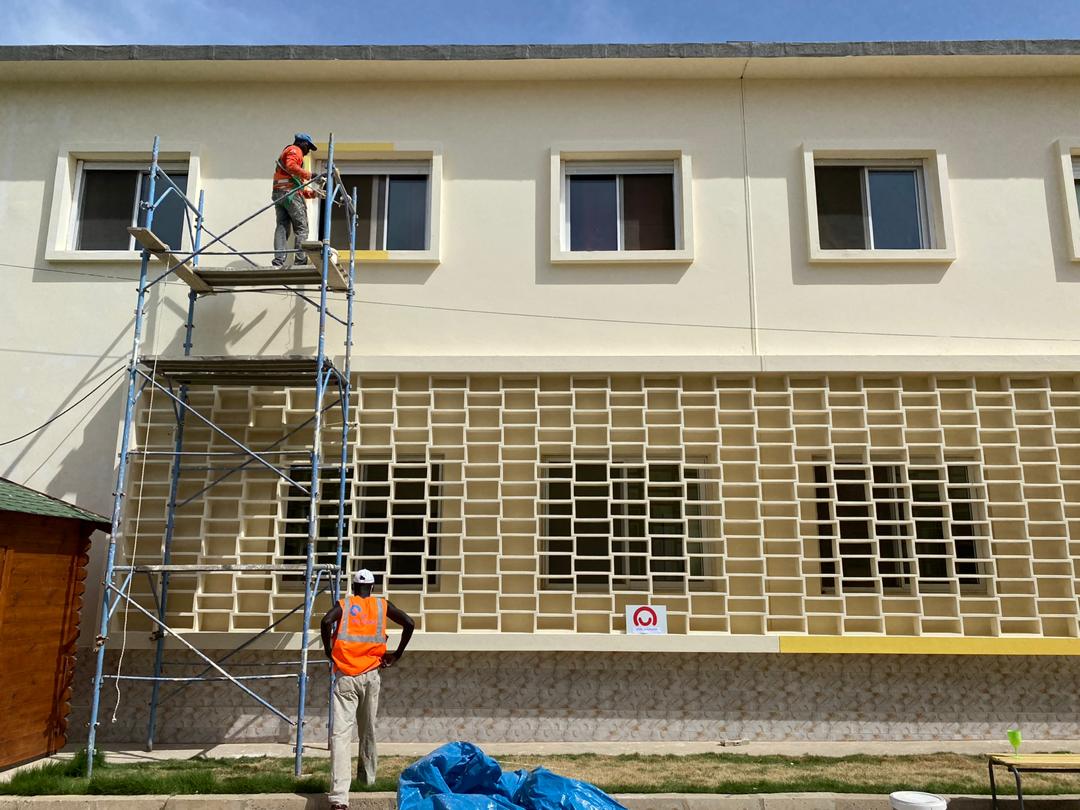  Renovation and construction works in vocational schools in Joalu and Dakar photo: Dobra Fabryka