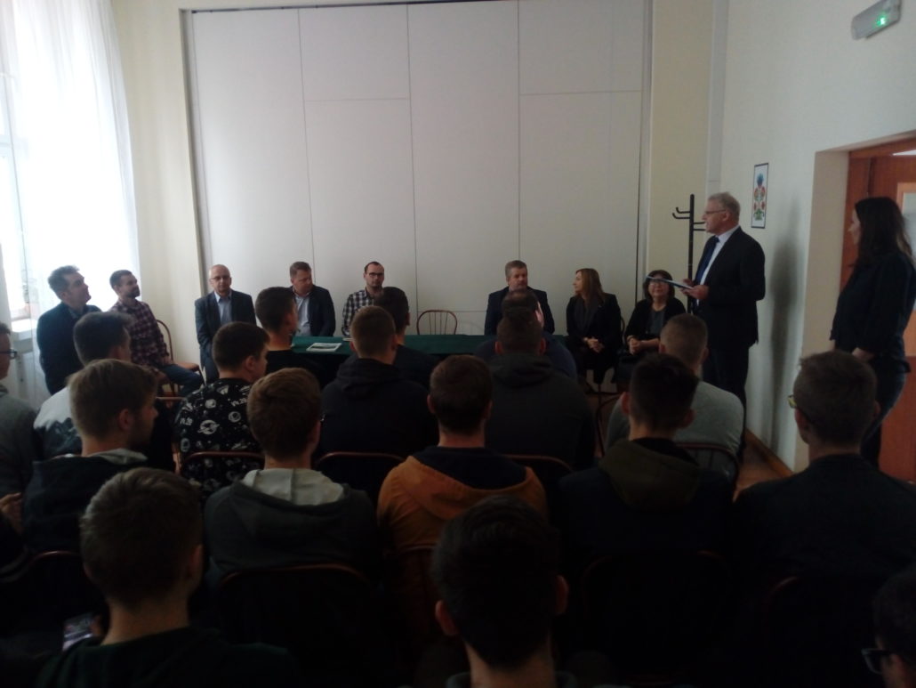 KOLEJNE SPOTKANIE Z PRACODAWCAMI REALIZOWANE W RAMACH PROJEKTU „NAUCZANIE ROLNICZE XXI WIEKU – ABSOLWENT NA RYNKU PRACY” JUŻ ZA NAMI