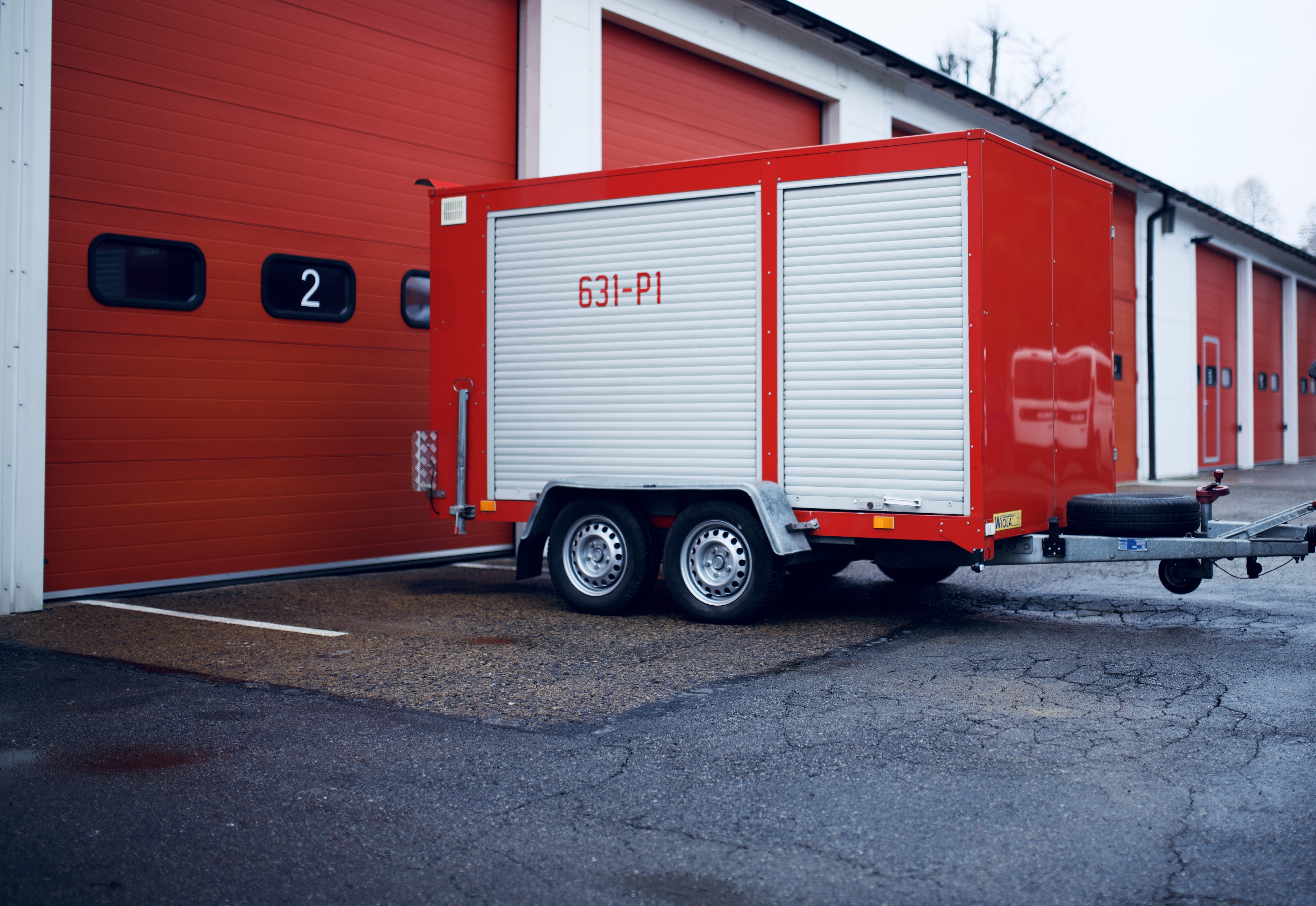 Przyczepa lekka kwatermistrzowska