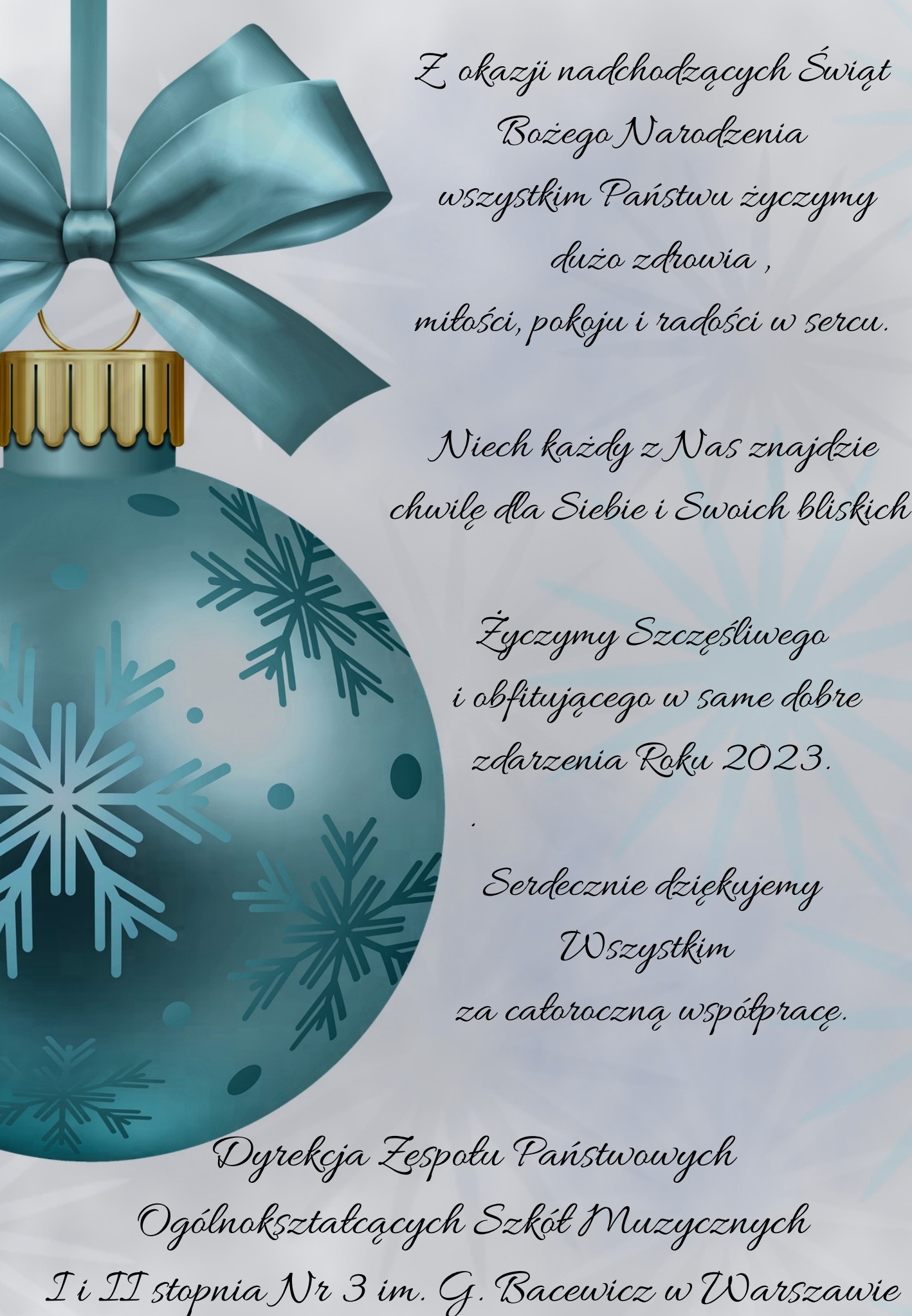 Boże Narodzenie 2022