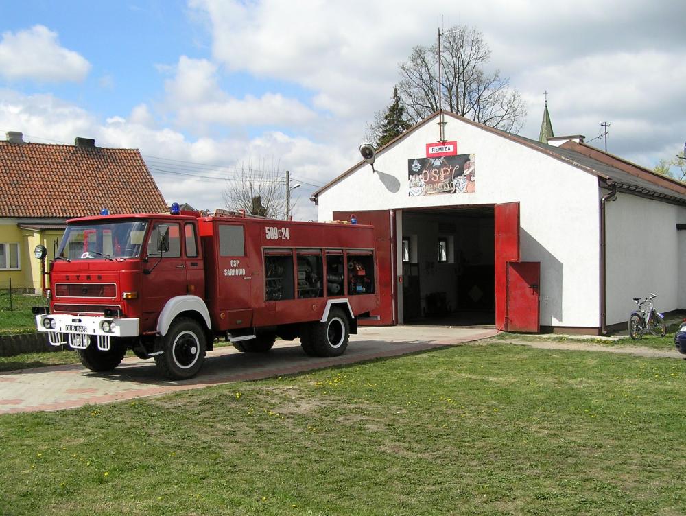 Samochód OSP Sarnowo