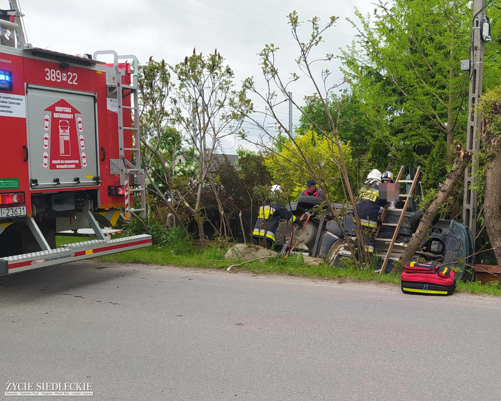Wypadek w miejscowości Kotuń.