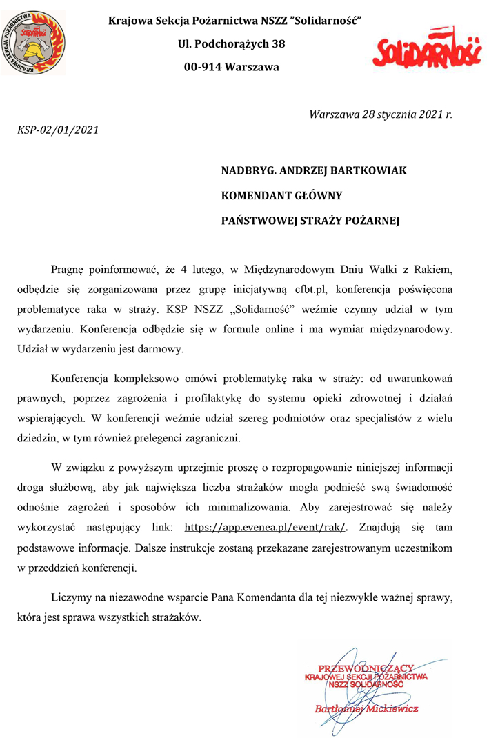 Zaproszenie na konferencję.