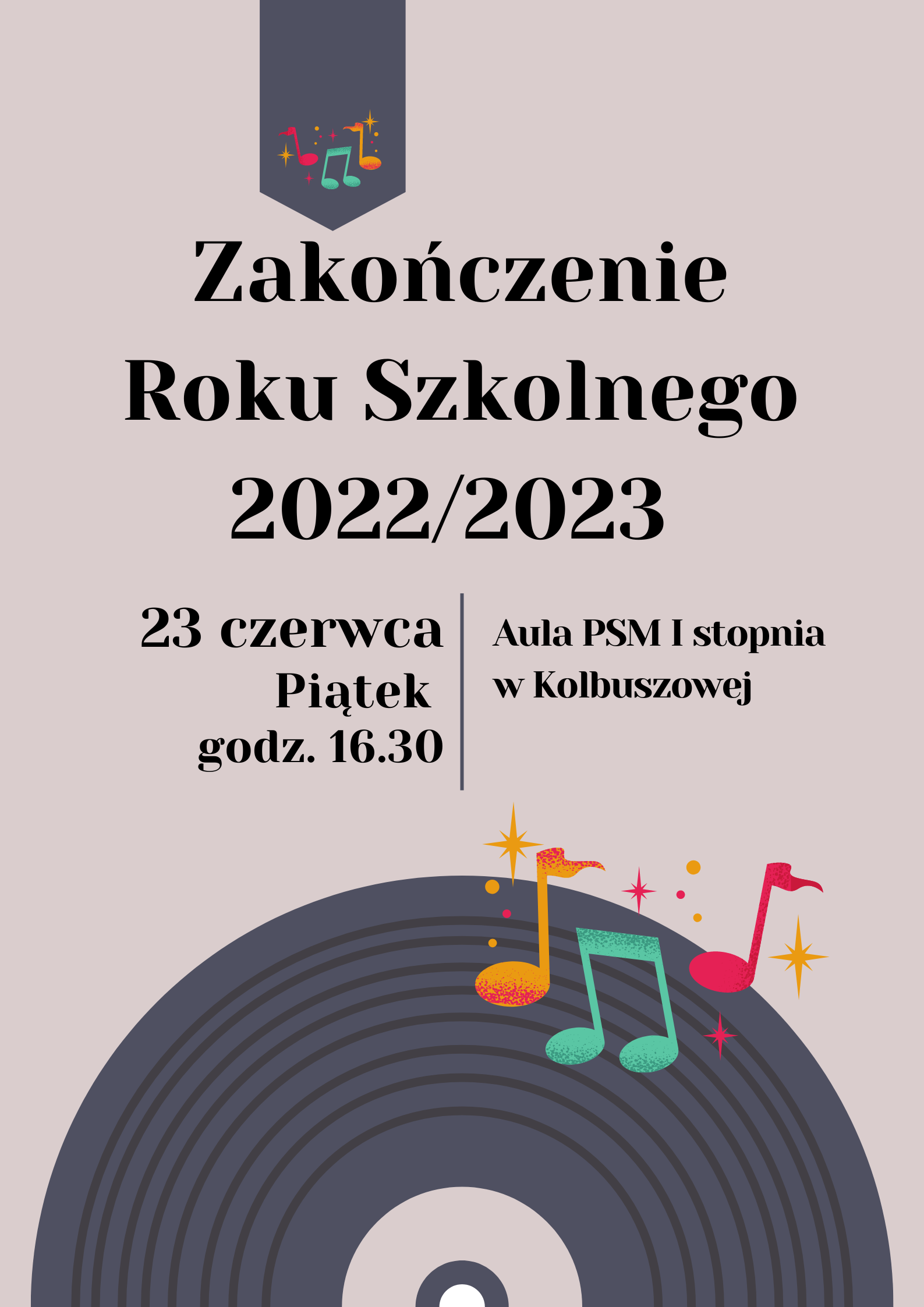 Zakończenie roku szkolnego 2022/2023