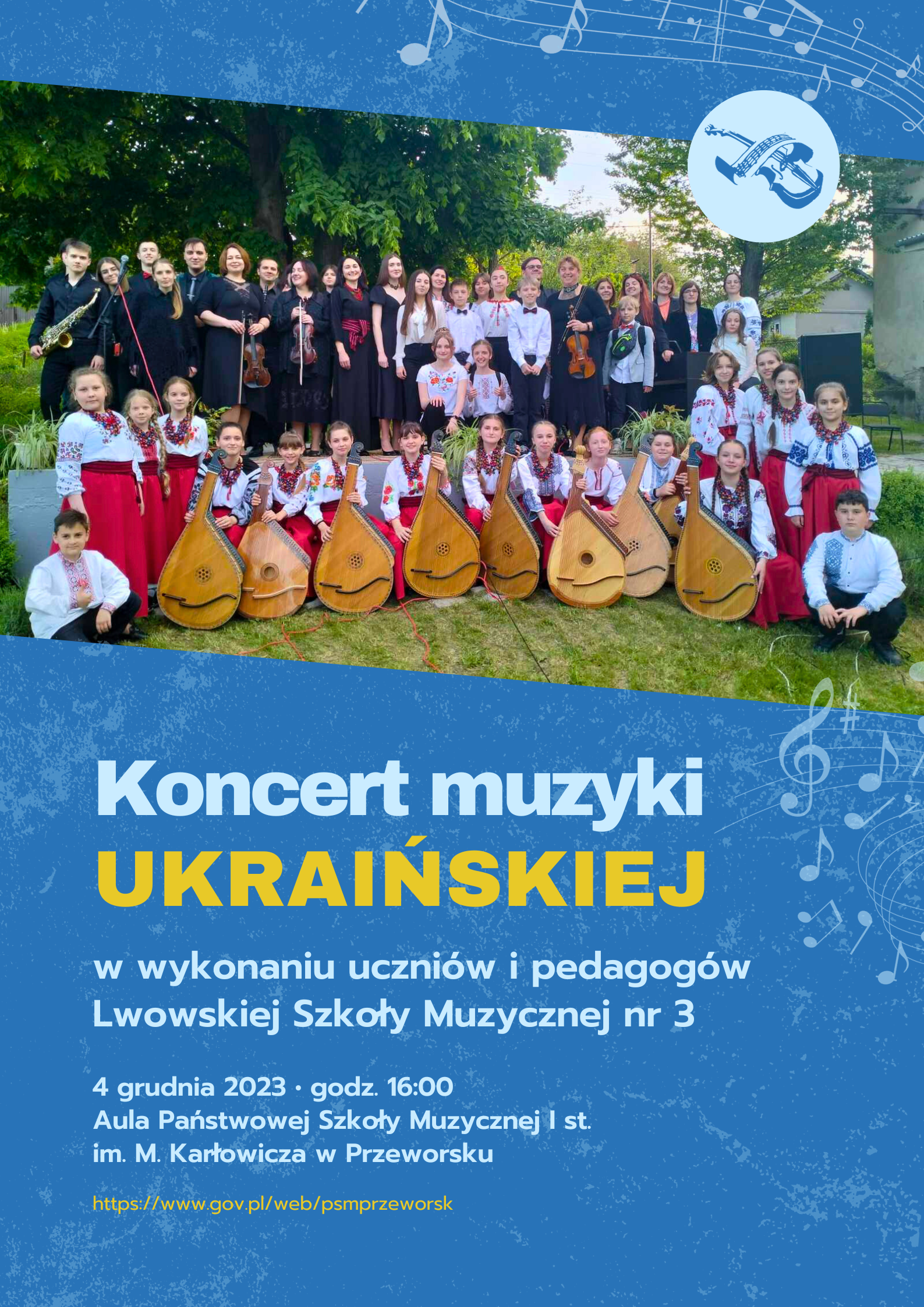 Koncert muzyki ukraińskiej