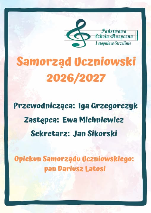 Samorząd Uczniowski 2026/2027