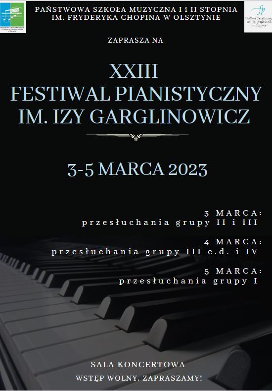 Plakat Festiwal IG