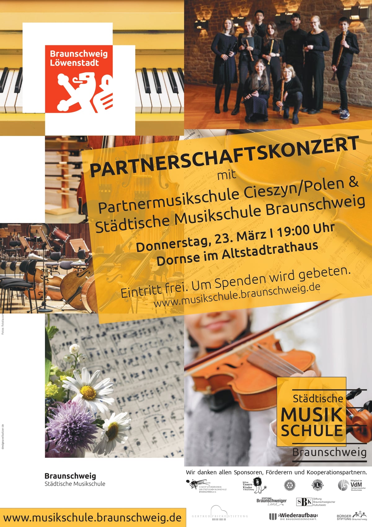 PLakat dotyczy wymiany młodzieży Polsko-Niemieckiej