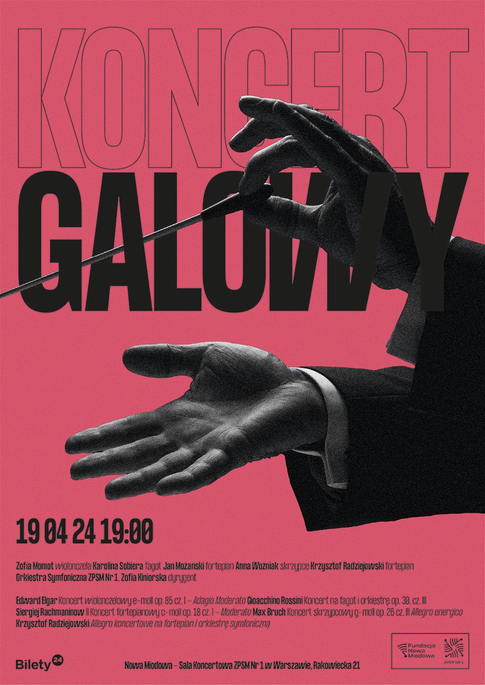 Plakat Koncertu Galowego 2024