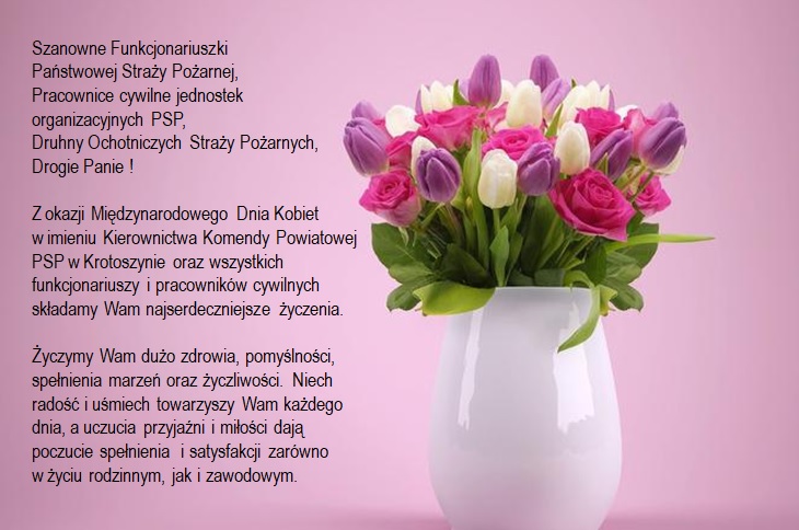 Życzenia z okazji Dnia Kobiet