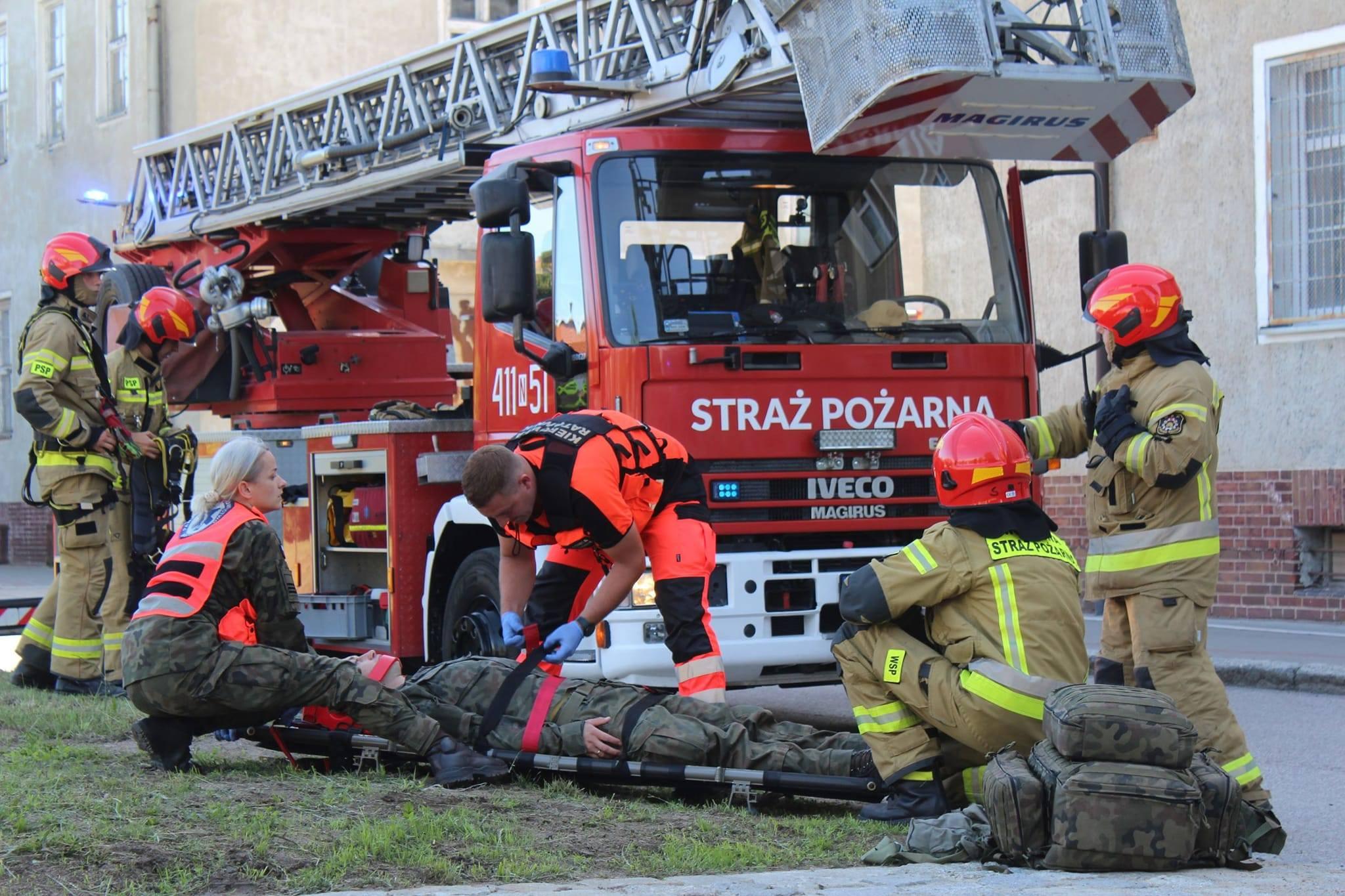 Doskonalenie zawodowe poprzez wspólne ćwiczenia WSP i PSP