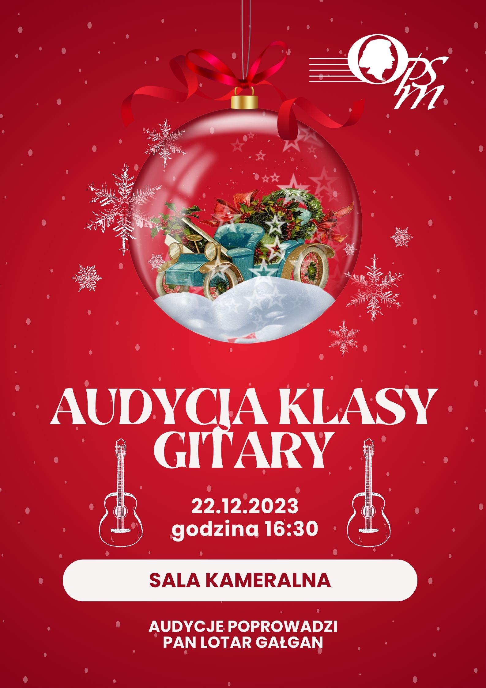 Audycja klasy gitary 