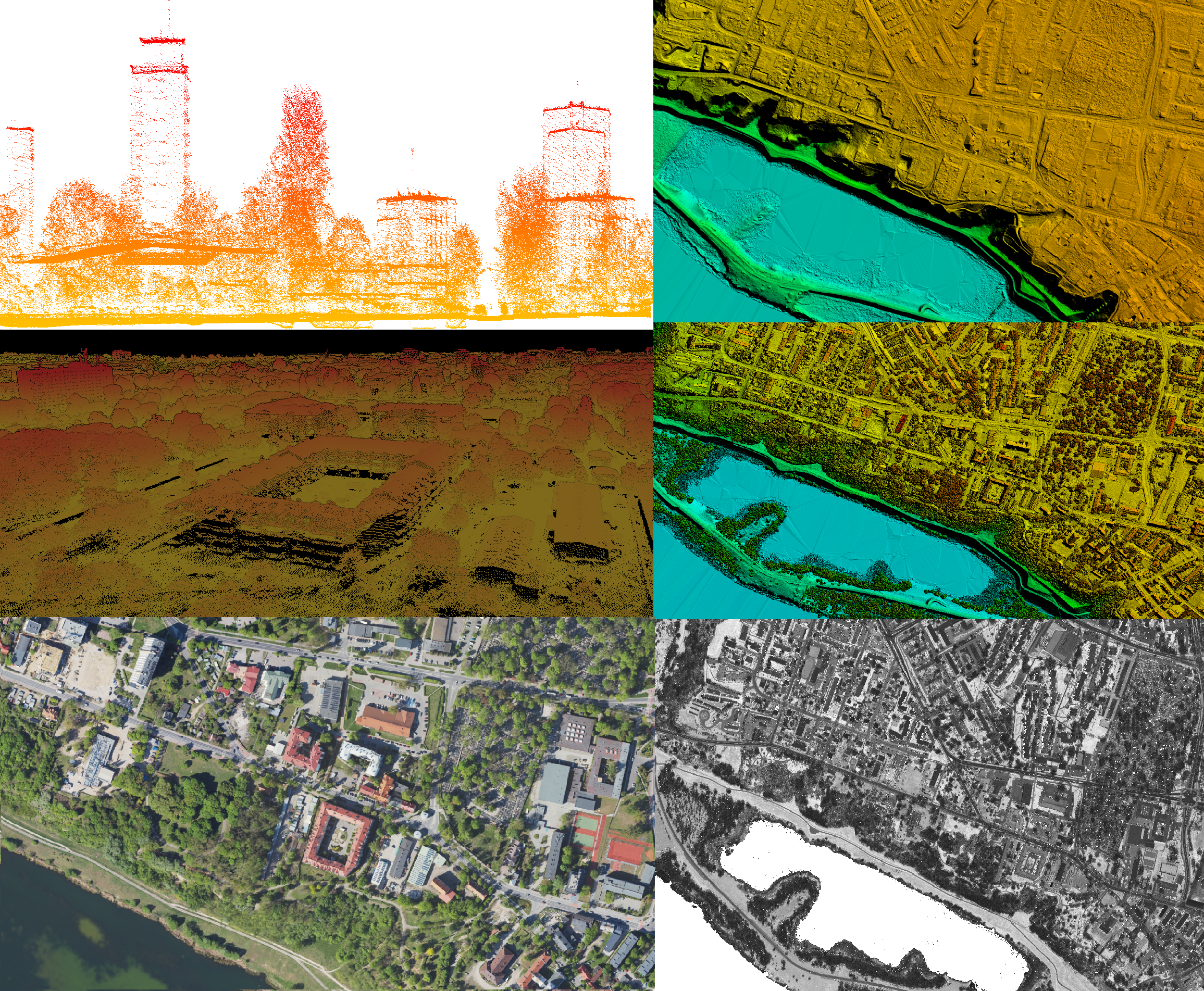 Ilustracja przedstawia dane fotogrametryczne