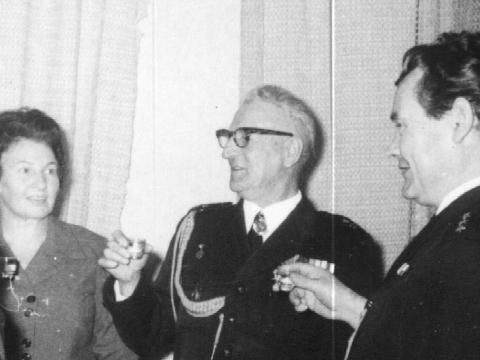 1952 r. - Komendant Powiatowy ppor. poż. Władysław Paradziński