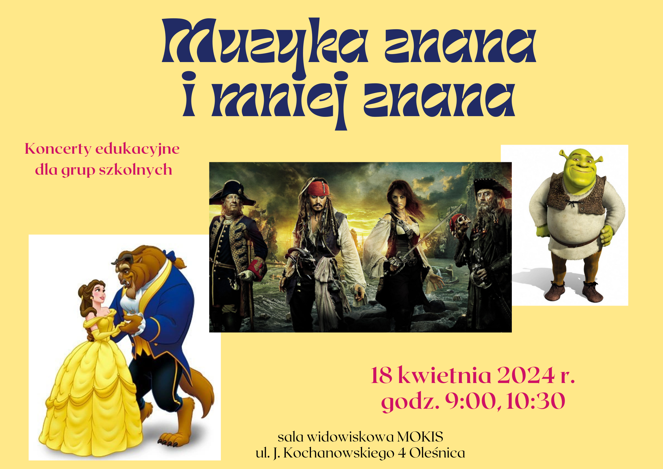 muzyka znana i mniej znana