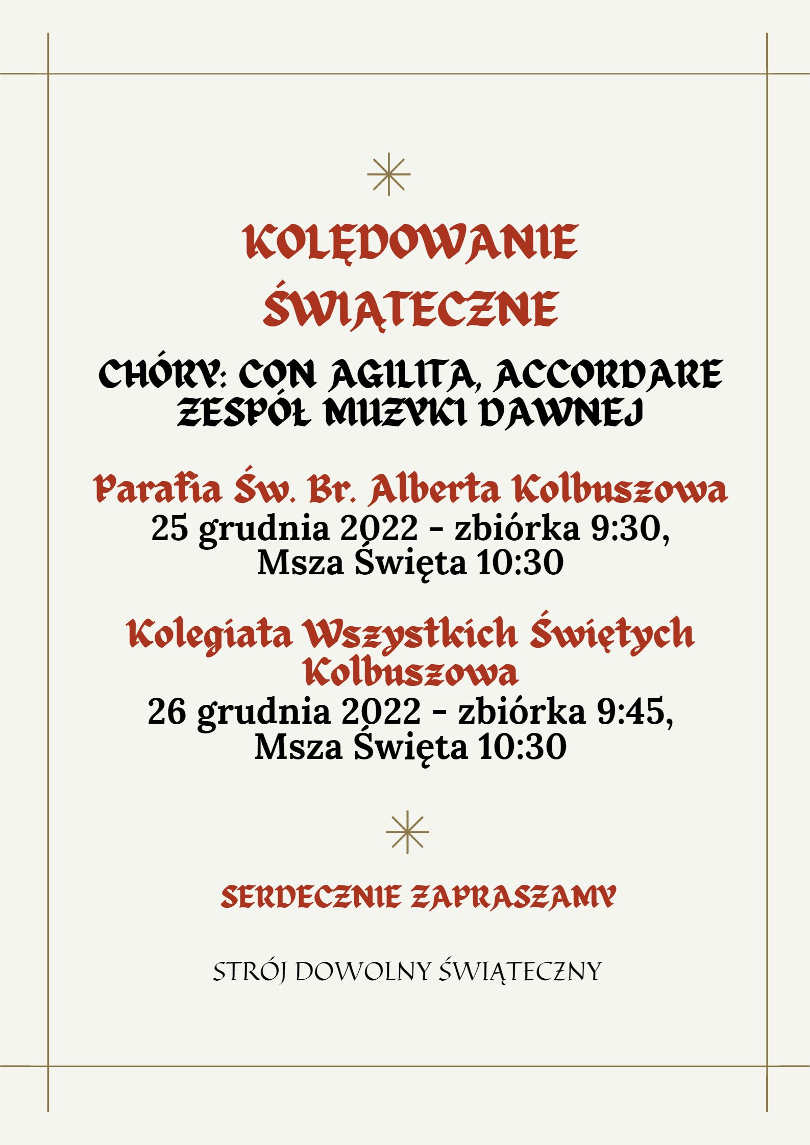 Kolędowanie Świąteczne