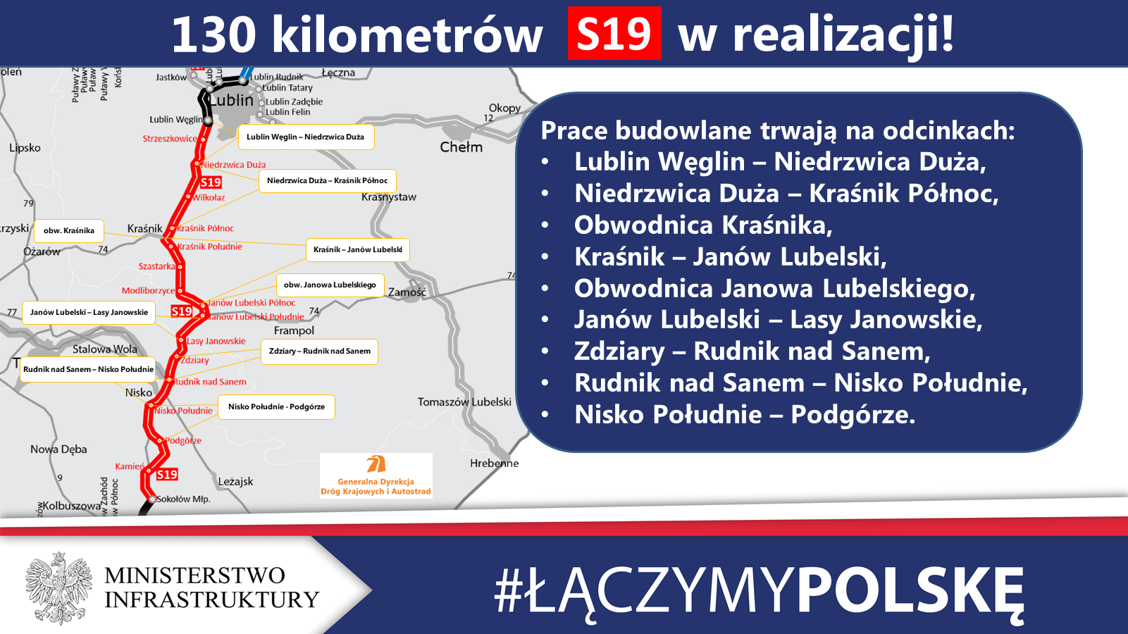 130 km S19 w realizacji