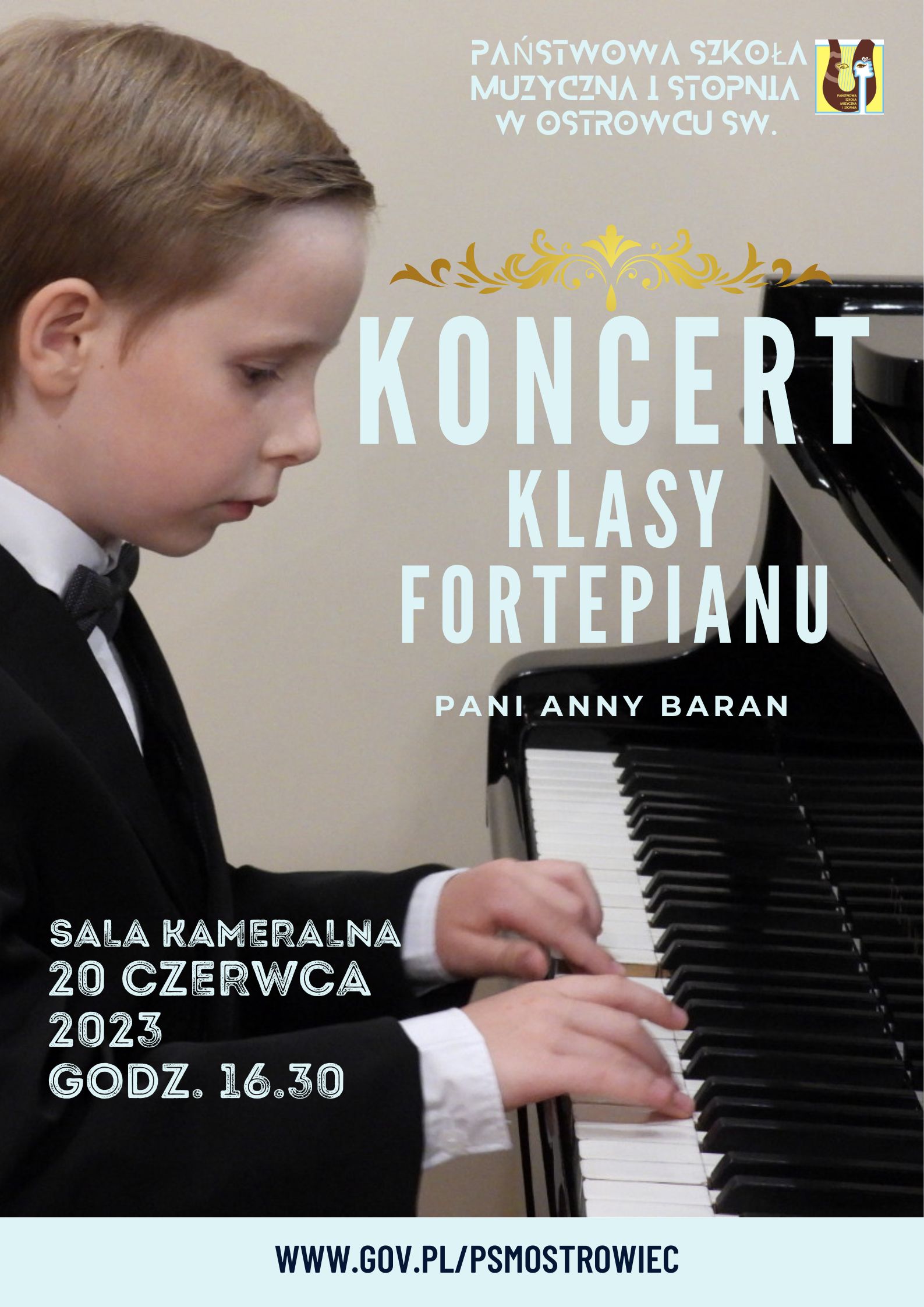 Koncert klasy fortepianu p. Anny Baran