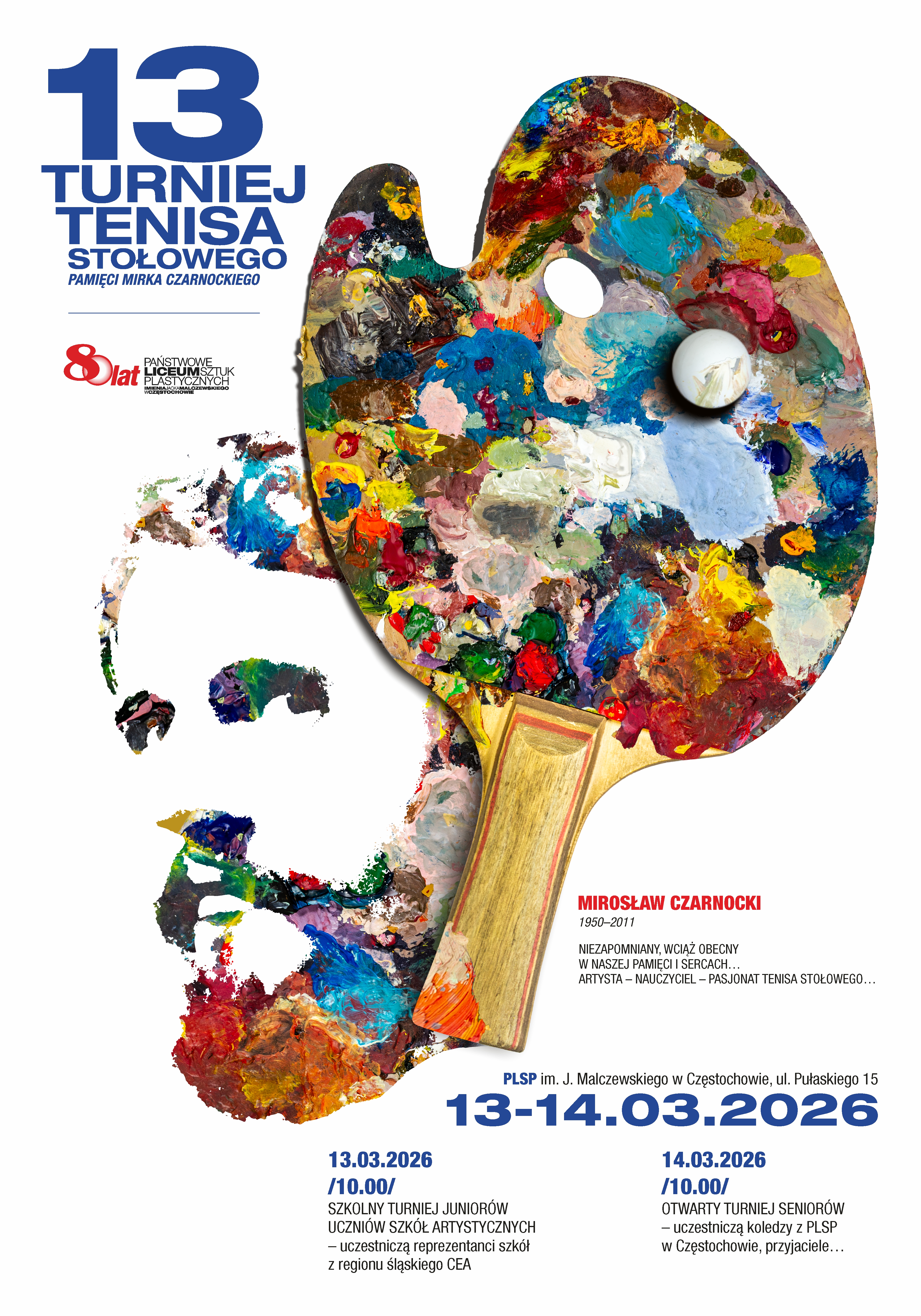 13. Turniej Tenisa Stołowego pamięci Mirka Czarnockiego