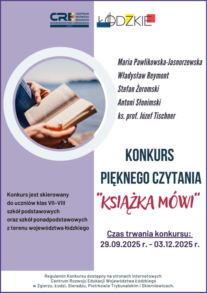 Konkurs pięknego czytania „KSIĄŻKA MÓWI”