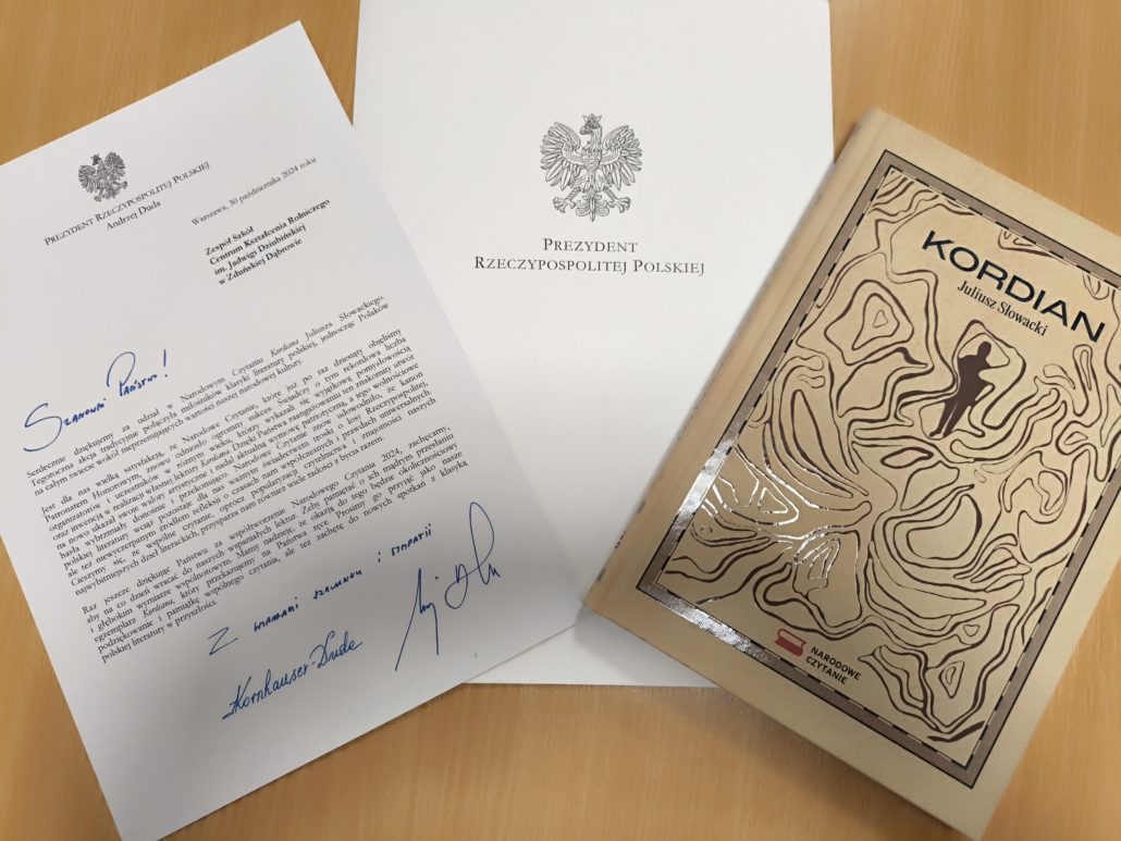 PODZIĘKOWANIA Z KANCELARII PREZYDENTA RP