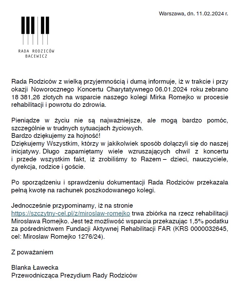 Podsumowanie "Ciepło dawania"